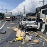 Truck slams into cars in Phuket underpass horror | Thaiger