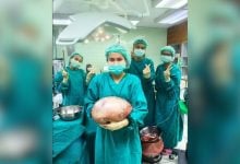 Thai woman’s ‘fat belly’ was 8kg cyst shock | Thaiger