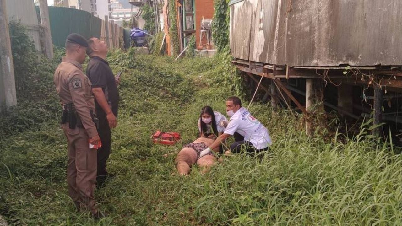 Close call: Foreign tourist plunges from Patong hotel | Thaiger