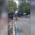 Thai man pulled to safety in Phuket racetrack drama (video) | Thaiger