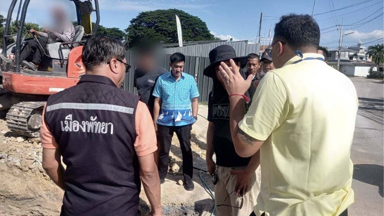 Illegal waterworks busted in Jomtien street raid | Thaiger