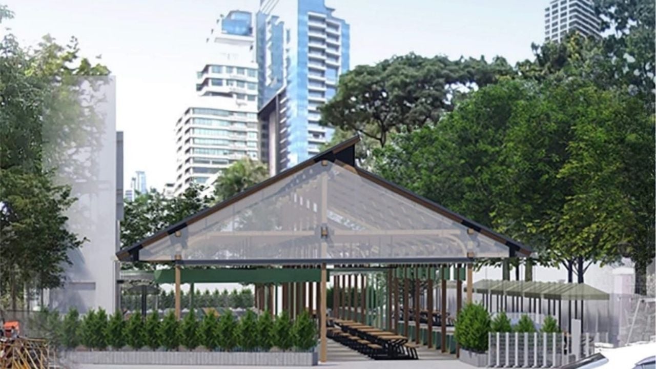Lumpini Park’s new street food hub to open next year | Thaiger