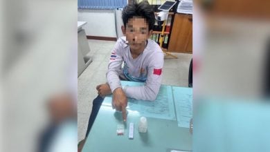 Phuket man busted with meth after riding into police checkpoint | Thaiger