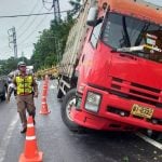 Outta control: Runaway truck ploughs into Patong ditch | Thaiger