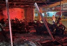 Late-night blaze: Inferno torches bikes in Phuket shop fire | Thaiger