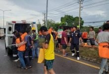 Slippery smash: Cha-am pickup crash leaves 12 workers injured | Thaiger