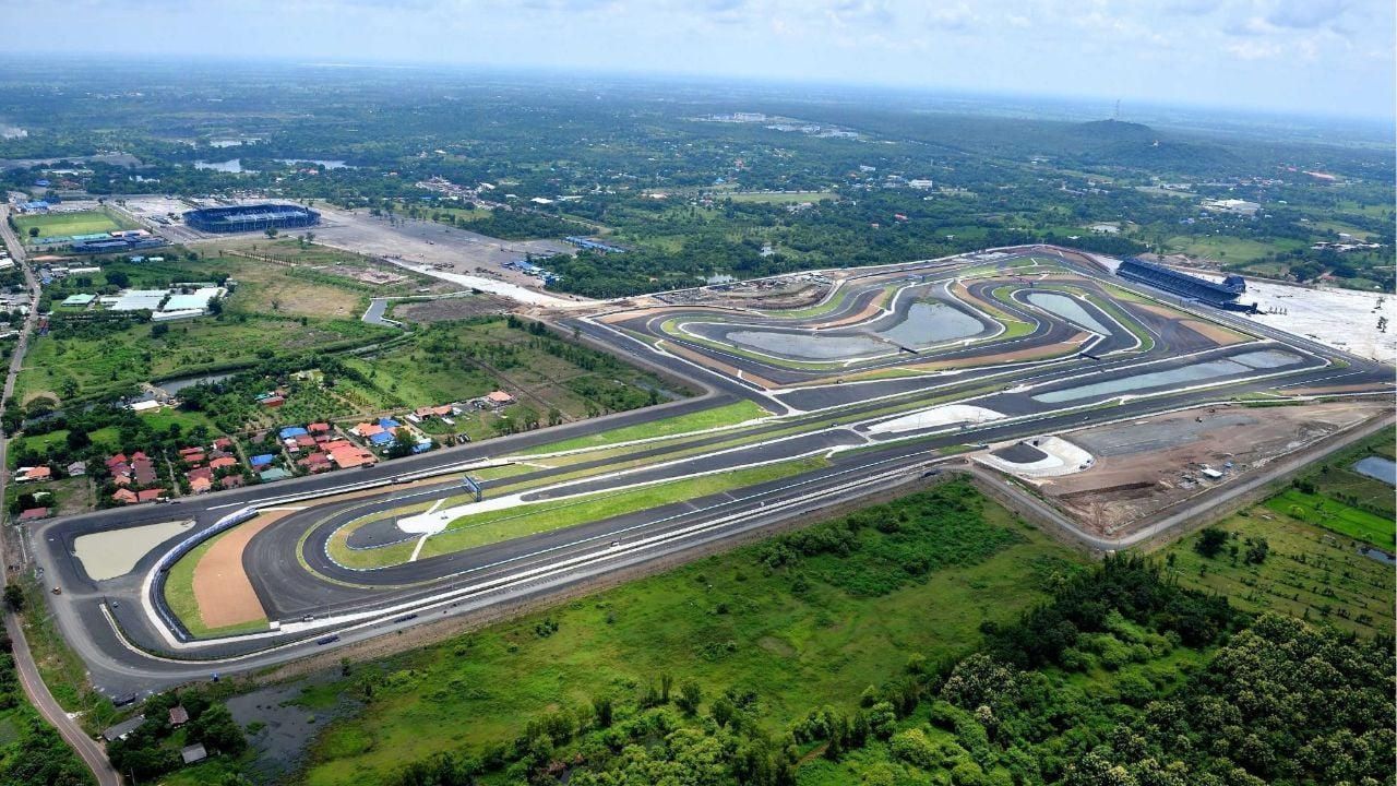 Eagle's eye view of the Chang International Circuit | Photo taken from Ministry of Education website