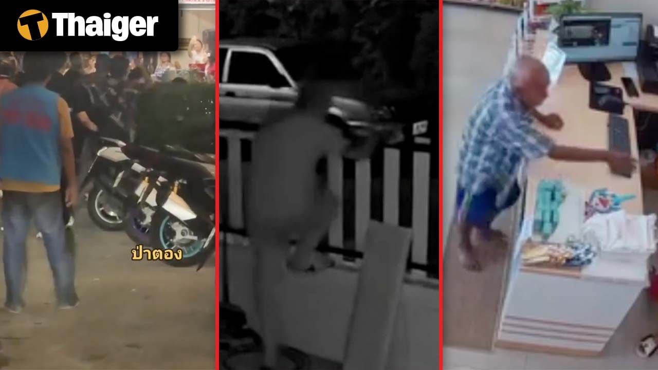 Thailand video news | Nearly 20 foreigners assault Thai shop owner over rental dispute, British man vandalising a woman’s Pattaya home | Thaiger