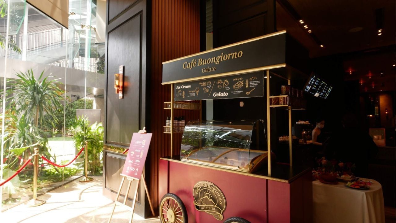 The branch of Café Buongiorno at the Hyatt Regency Sukhumvit