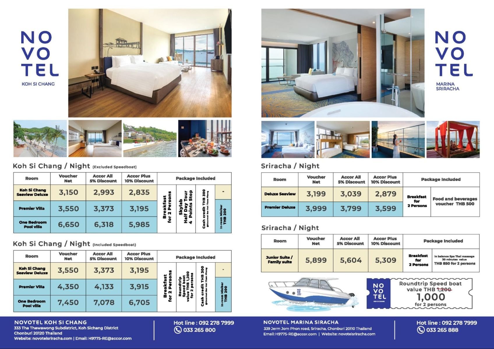 Novotel Marina Sriracha and Koh Si Chang at the Thai Teaw Thai Fair