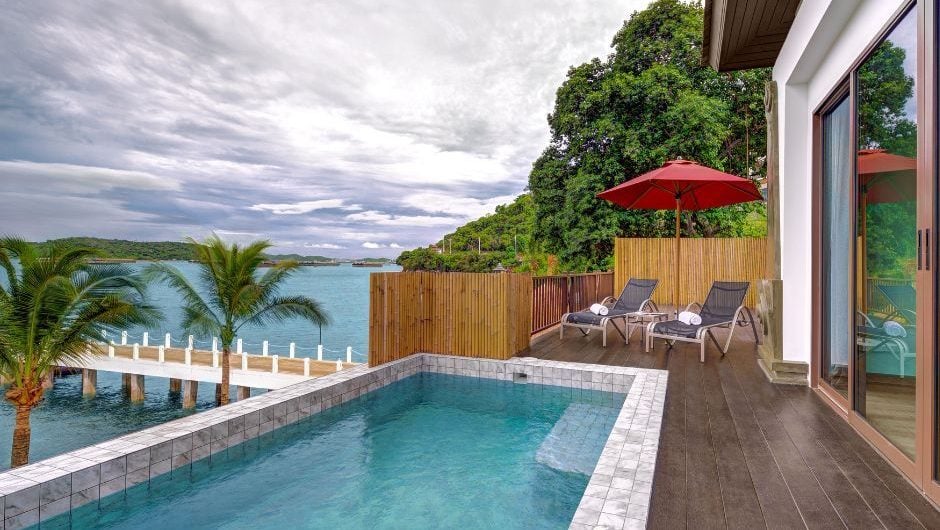 Pool villa at Novotel Koh Si Chang