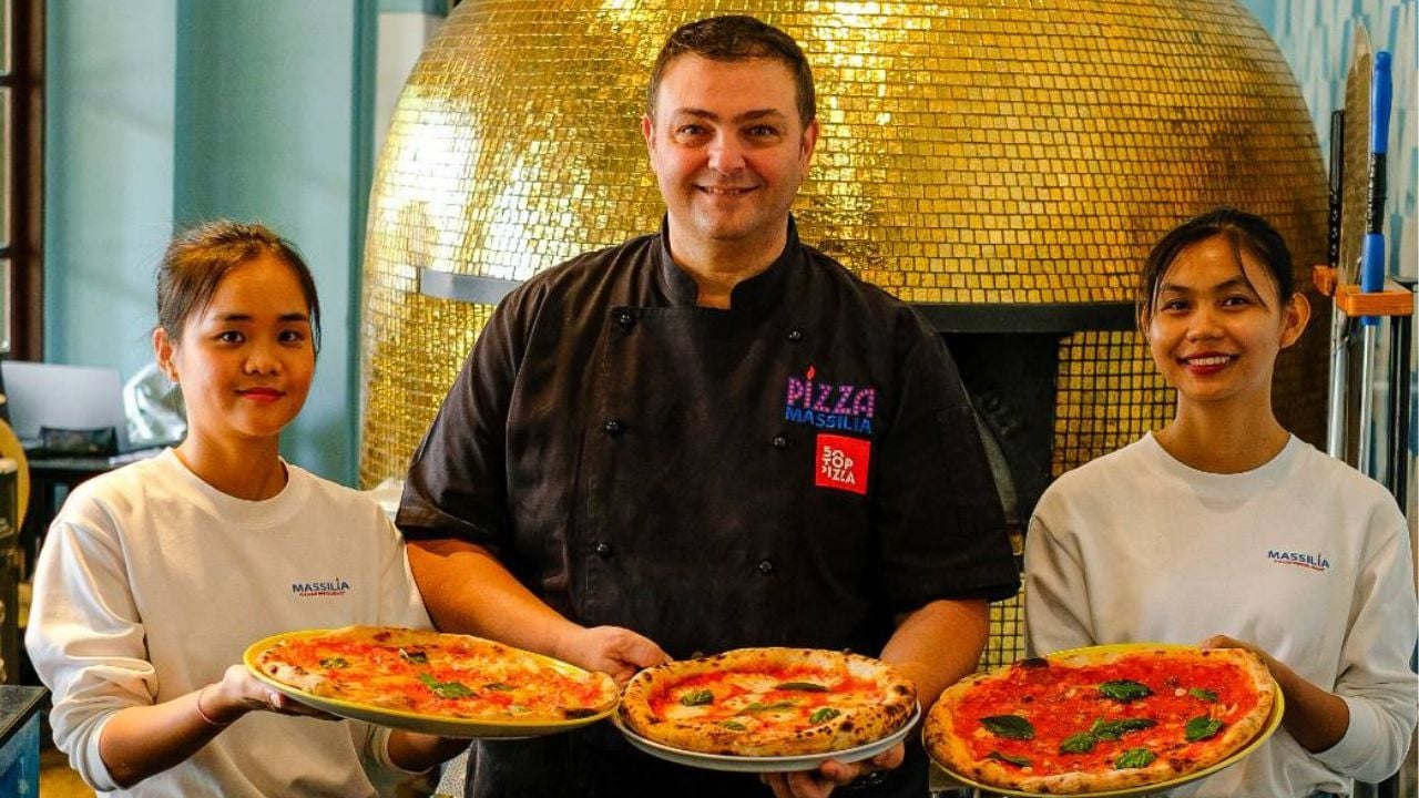 Massilia introduces the iconic Ruota di Carro Pizza at Ruamrudee | Thaiger