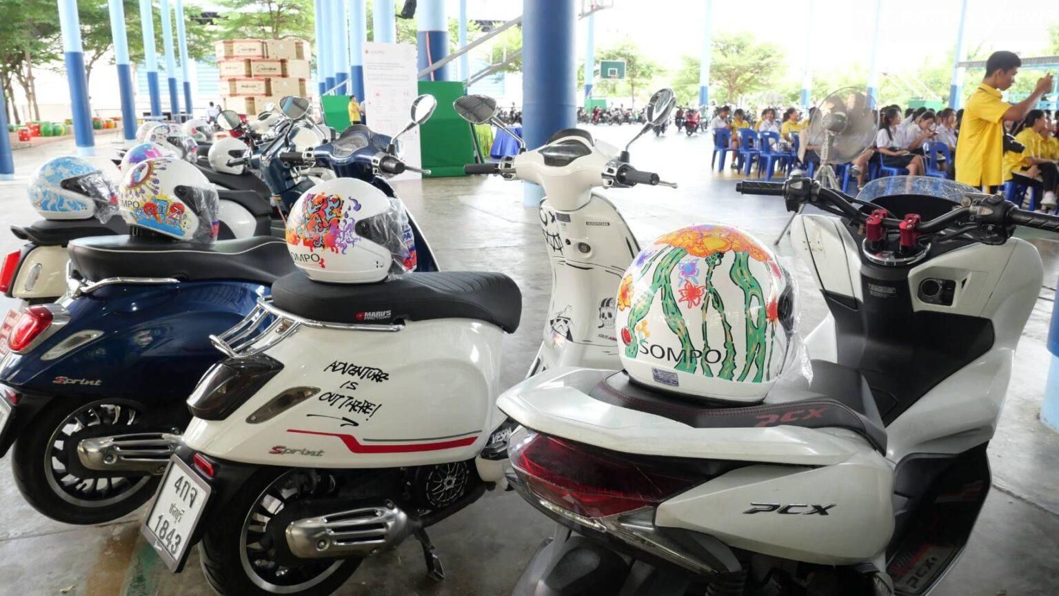 Pattaya road safety drive wraps up with helmets and hope | News by Thaiger