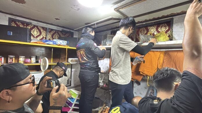 Bang Lamung monk busted with meth hidden in alms bowls | News by Thaiger