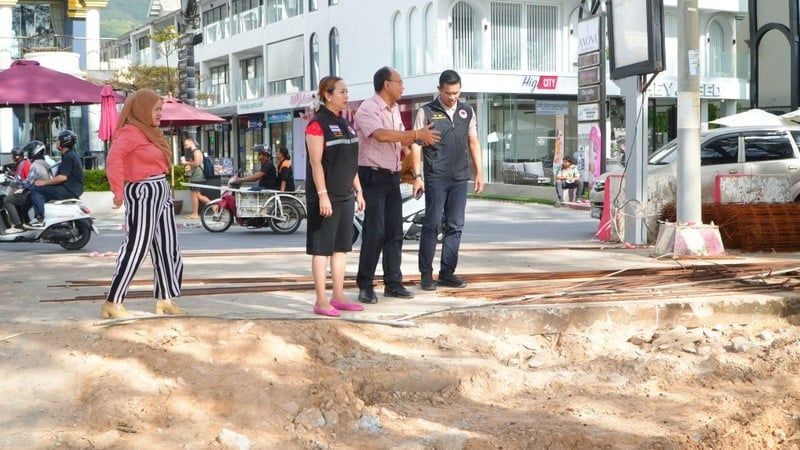 Patong’s promenade revamp drags on with no end in sight | News by Thaiger