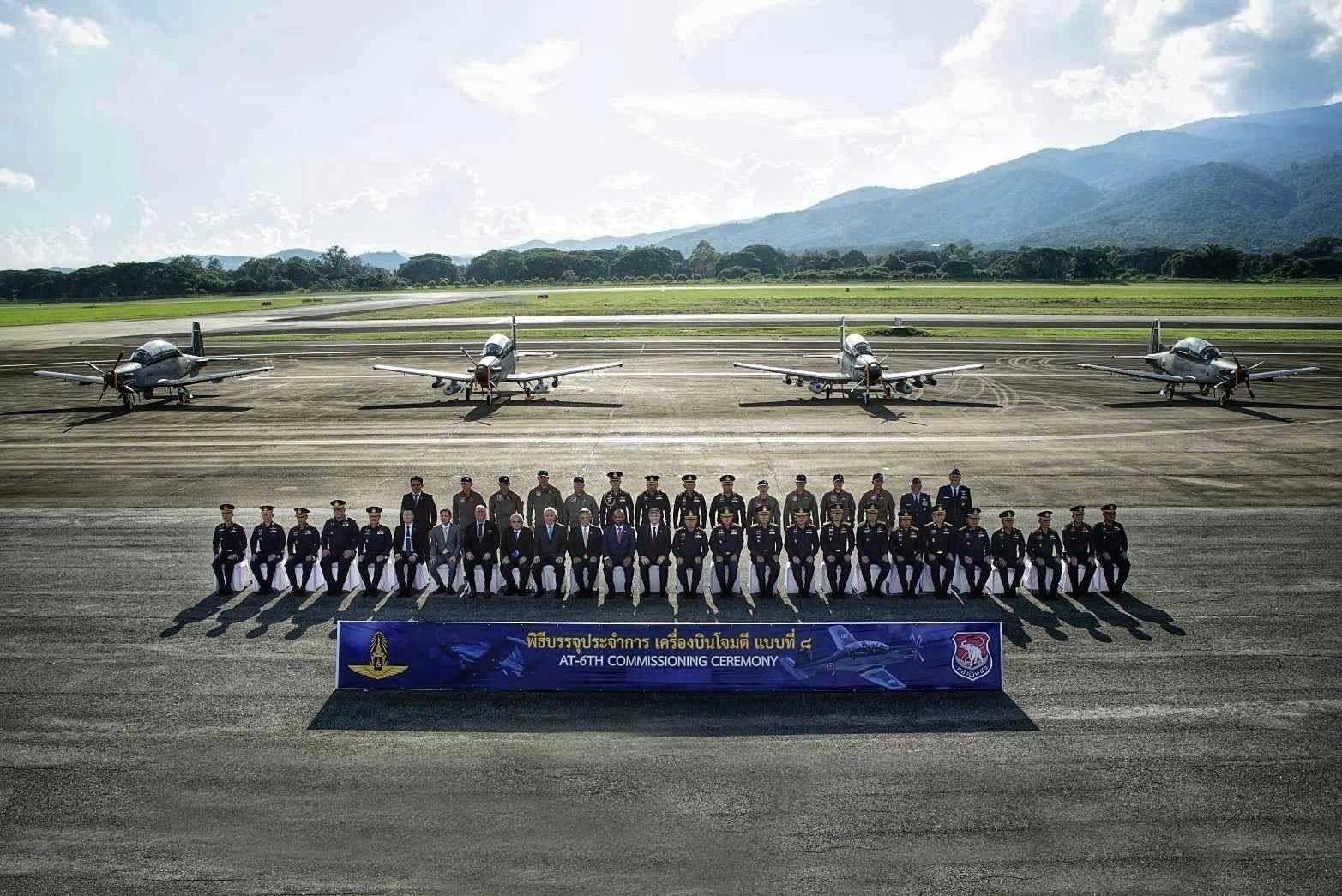 RTAF unveils new US-built AT-6TH attack jets in Chiang Mai | News by Thaiger