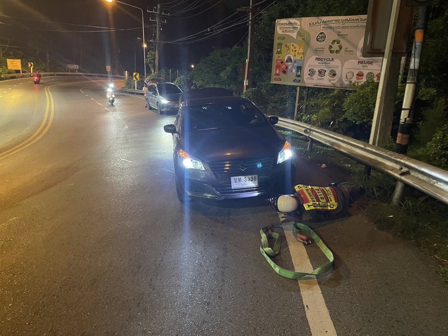Patong cops save stranded driver who ran out of petrol | News by Thaiger