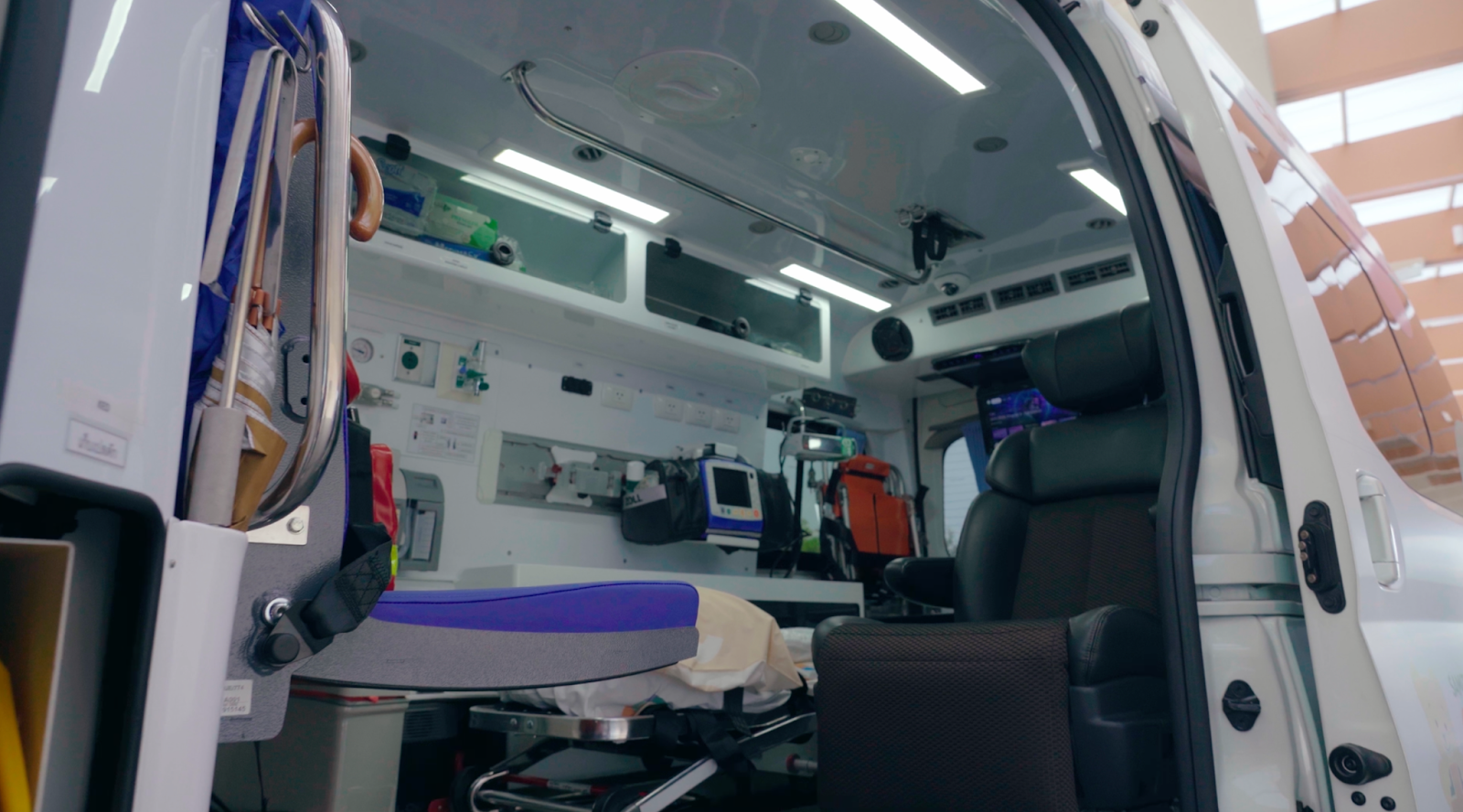 A fully-equipped ambulance for children in Bangkok