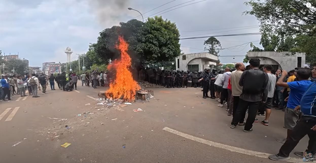 British YouTuber’s Thailand trip derailed by Nepal riot chaos (video) | News by Thaiger