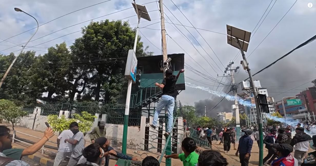 British YouTuber’s Thailand trip derailed by Nepal riot chaos (video) | News by Thaiger