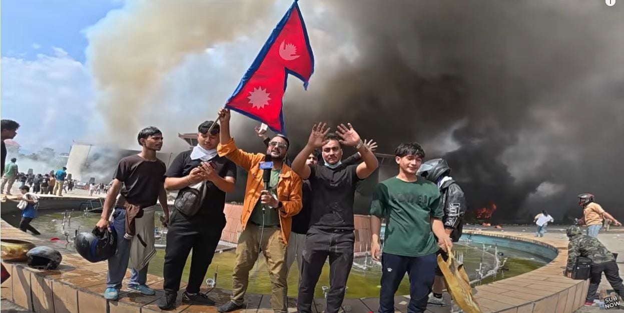 British YouTuber’s Thailand trip derailed by Nepal riot chaos (video) | News by Thaiger