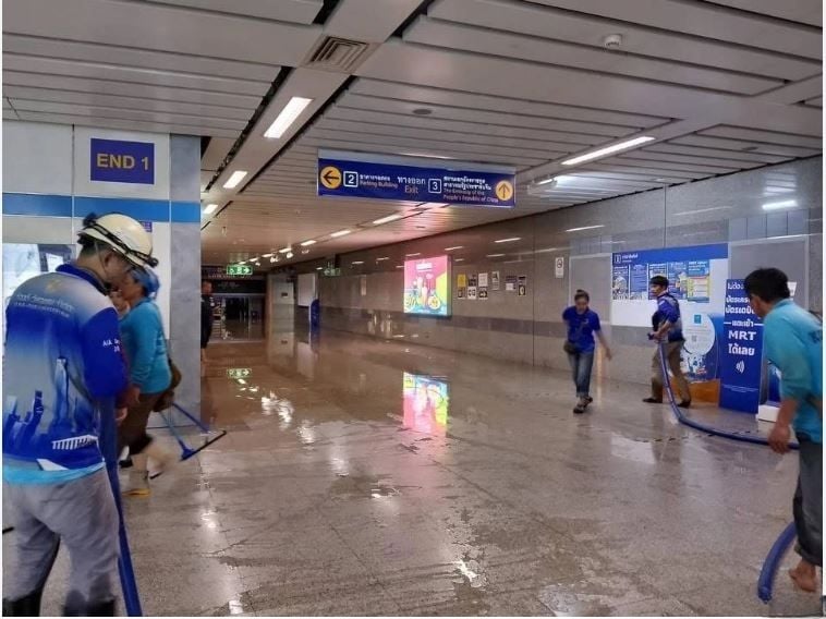 AIA ordered to pay up for Bangkok MRT flooding chaos | News by Thaiger