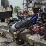 Bomb attack at Ayutthaya motorcycle shop injures one, damages property | Thaiger