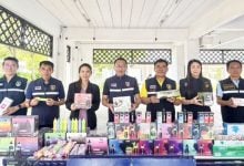Songkhla customs seize illegal cigarettes, e-cigarettes, and hookah | Thaiger