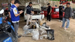 Chon Buri cannabis shop raid uncovers illegal drugs and items | Thaiger