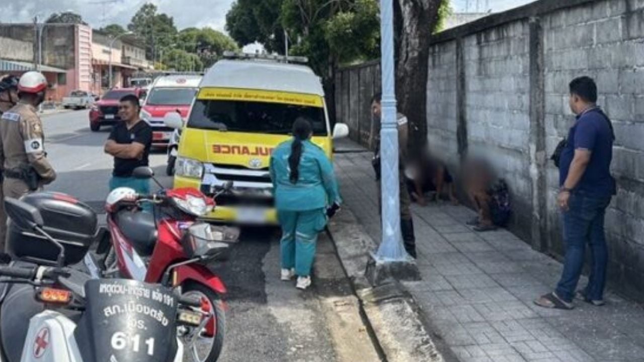 Teenagers arrested in Trang after driving stolen Krabi rescue van | Thaiger