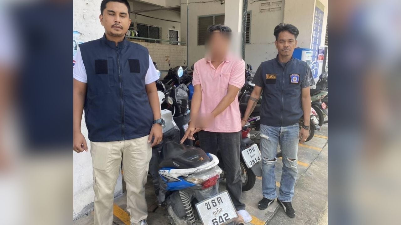 Thai man caught setting fire on car of his ex in Phuket