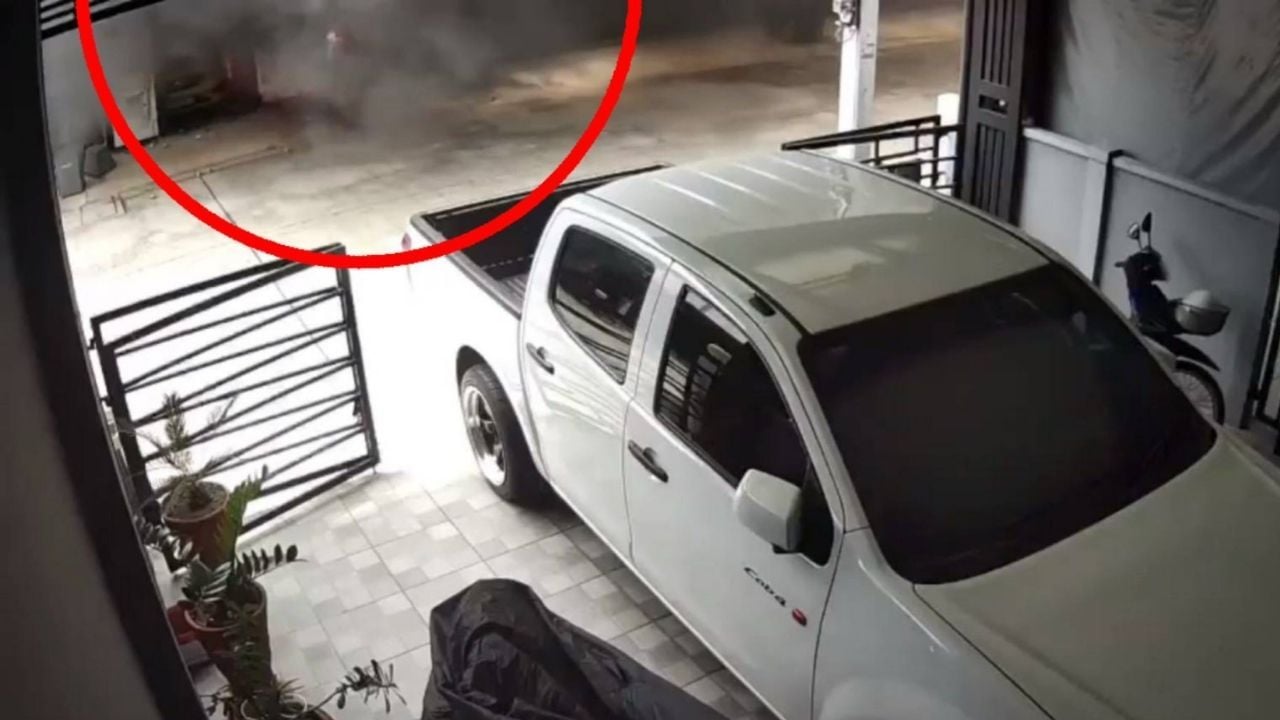 E-motorcycle explosion causes 10 million baht damage