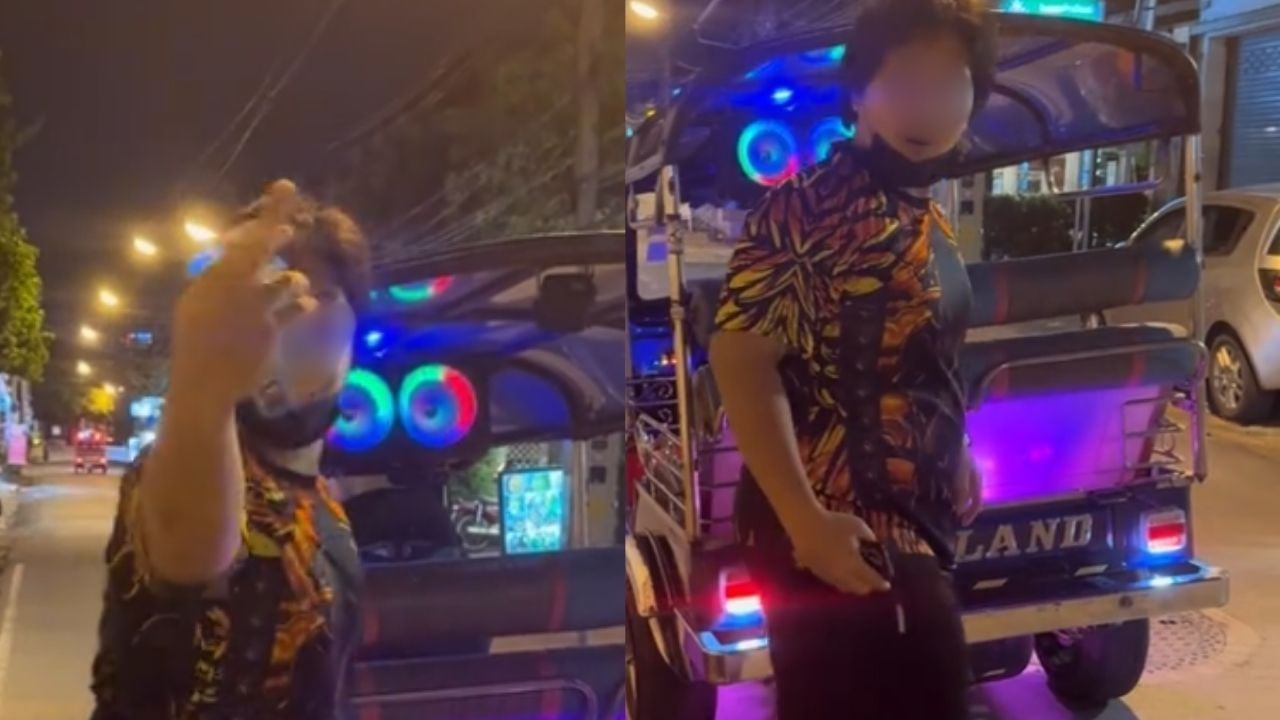 Thia tuk tuk driver accused of assaulting Chiense tourist