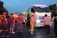 3 year old boy dies after falling from motorcycle and being run over | Thaiger