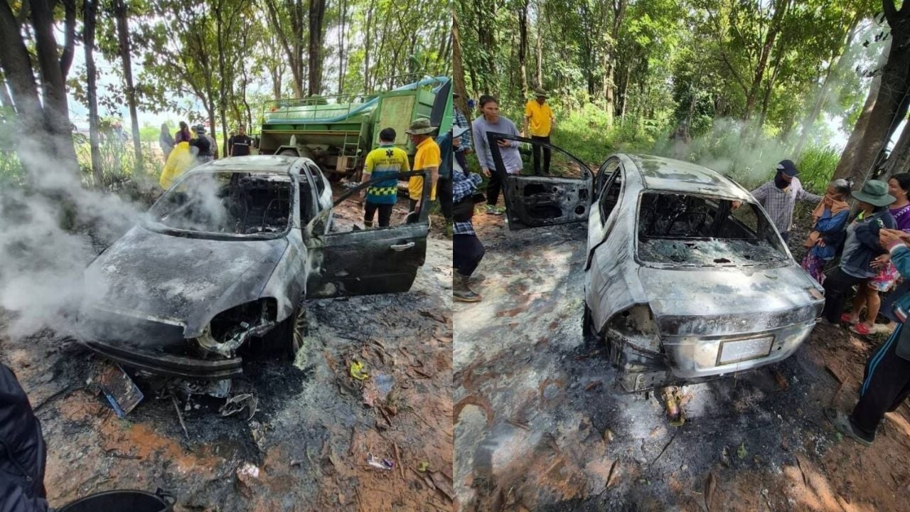 Sleeping boy killed in car fire