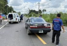 Thai monk crashes and kills old woman in Buriram | Thaiger