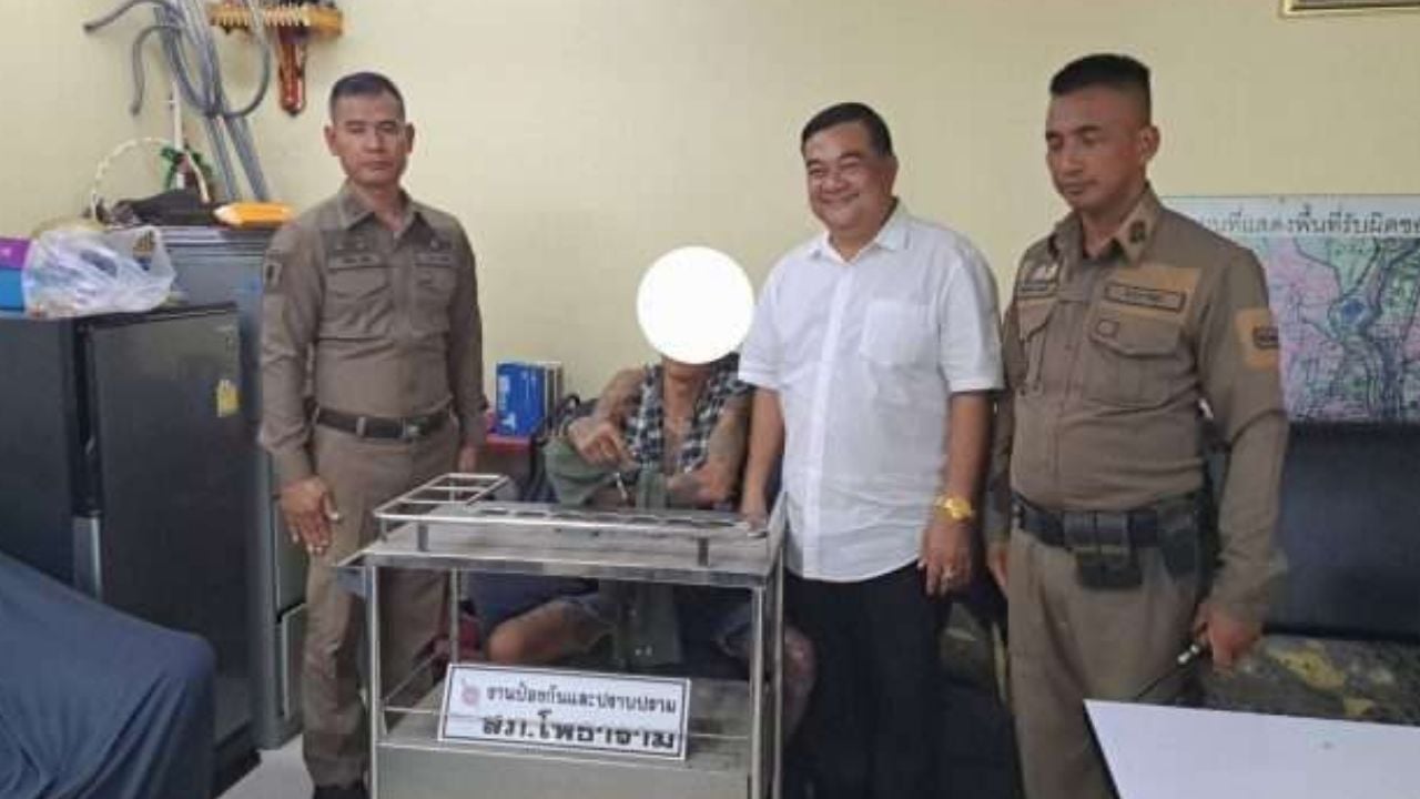Thai man steals from hospital