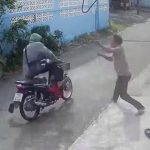 Ranong police stabbed during motorcycle theft arrest, suspect dies | Thaiger