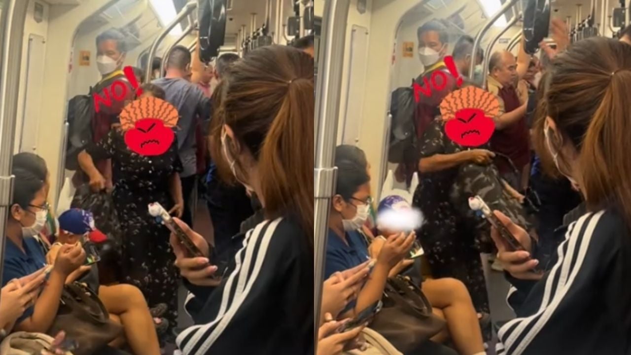Two women had a row on BTS over boy behaviour