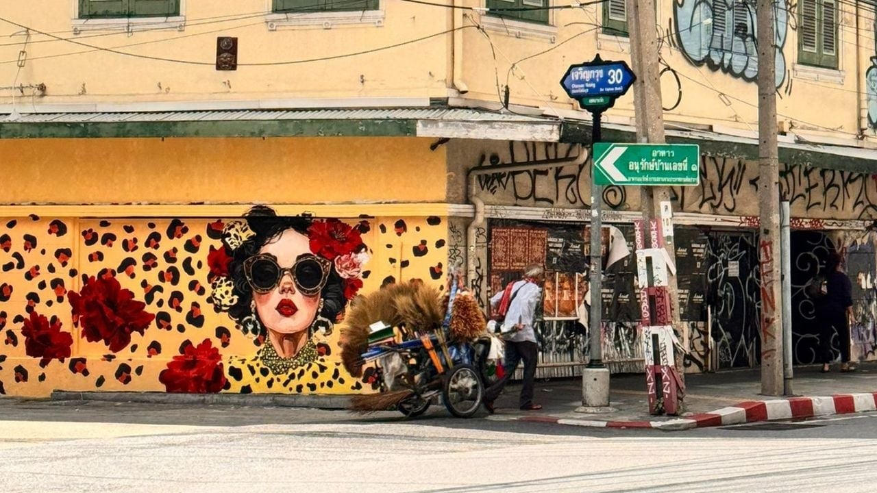 Carolina Adán Caro work in Bangkok