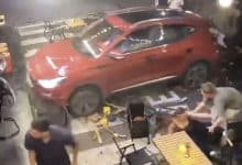 Car smashes into Chiang Mai restaurant, narrowly running over foreign diners | Thaiger