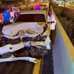 Drunk BMW driver drives against traffic and causes 10 car pile-up | Thaiger