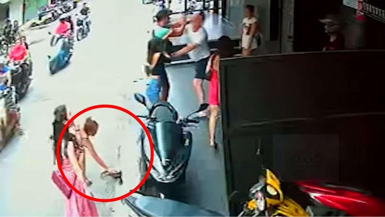 Thai woman and food vendor suspected in bag theft in Pattaya