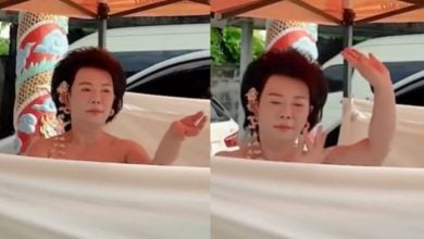 Ex-MP dances naked to fulfill vow after Paetongtarn removed | Thaiger