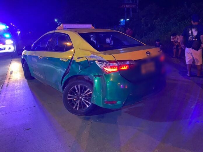 Pattaya biker dies in high-speed smash with taxi | News by Thaiger