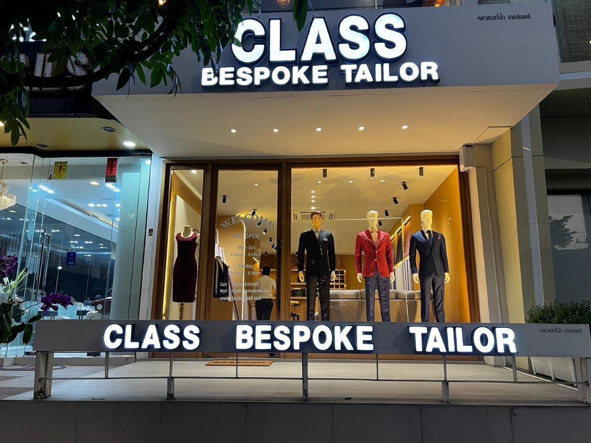 Finding the best tailor shop in Bangkok, why should you choose Class Bespoke Tailor? | News by Thaiger
