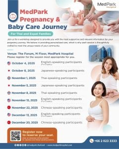 A confident start to parenthood: Join the MedPark Pregnancy & Baby Care Journey for expat families | Thaiger