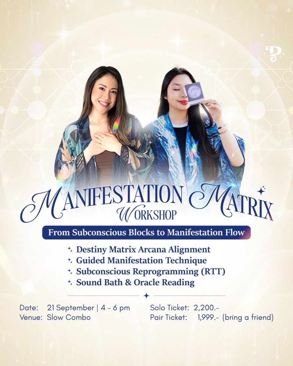 Manifestation Matrix Workshop at Slowcombo Bangkok