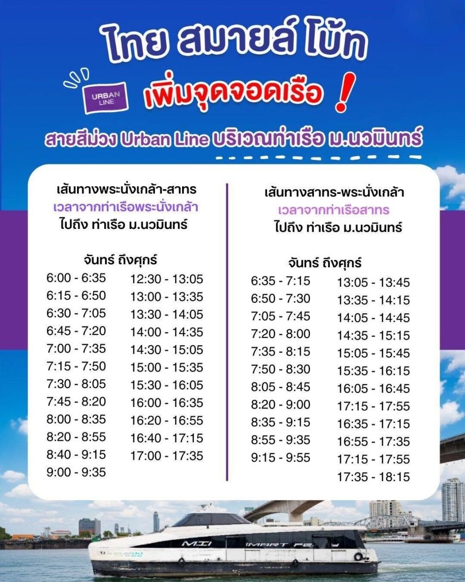 Free boat rides launched after Bangkok sinkhole chaos | News by Thaiger