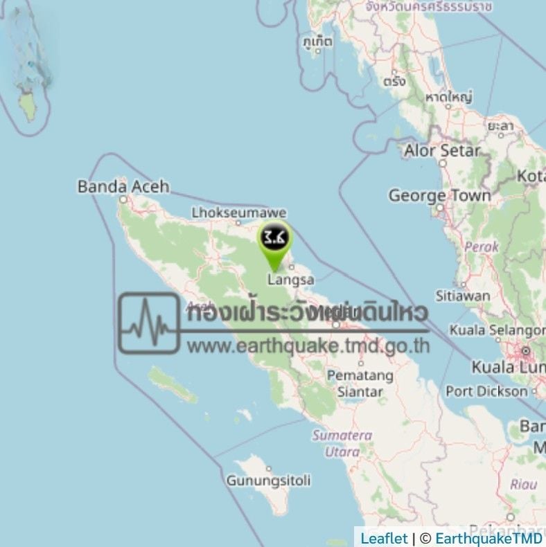 Quake jolts Sumatra as tremors reach into northern Thailand | News by Thaiger